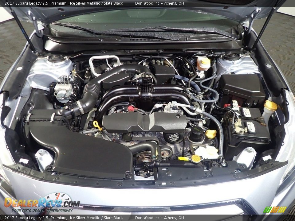 2017 Subaru Legacy 2.5i Premium Ice Silver Metallic / Slate Black Photo #7