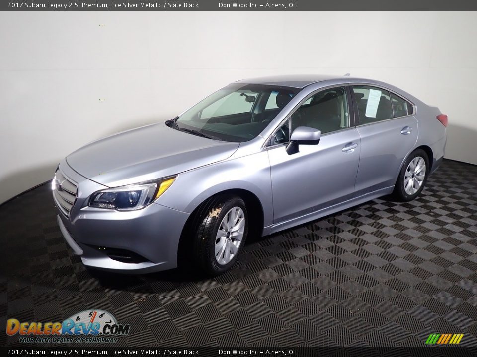 2017 Subaru Legacy 2.5i Premium Ice Silver Metallic / Slate Black Photo #9