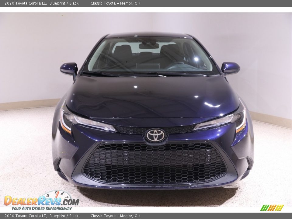 2020 Toyota Corolla LE Blueprint / Black Photo #2