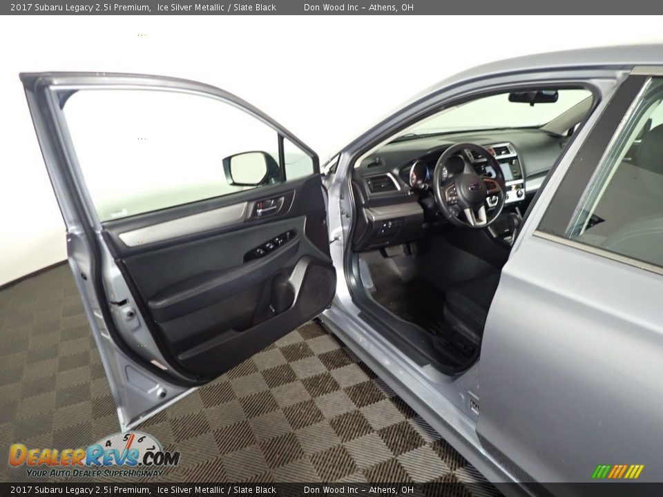 2017 Subaru Legacy 2.5i Premium Ice Silver Metallic / Slate Black Photo #20