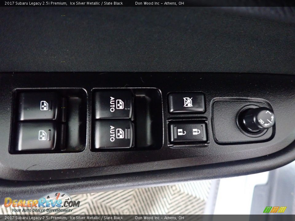 2017 Subaru Legacy 2.5i Premium Ice Silver Metallic / Slate Black Photo #21