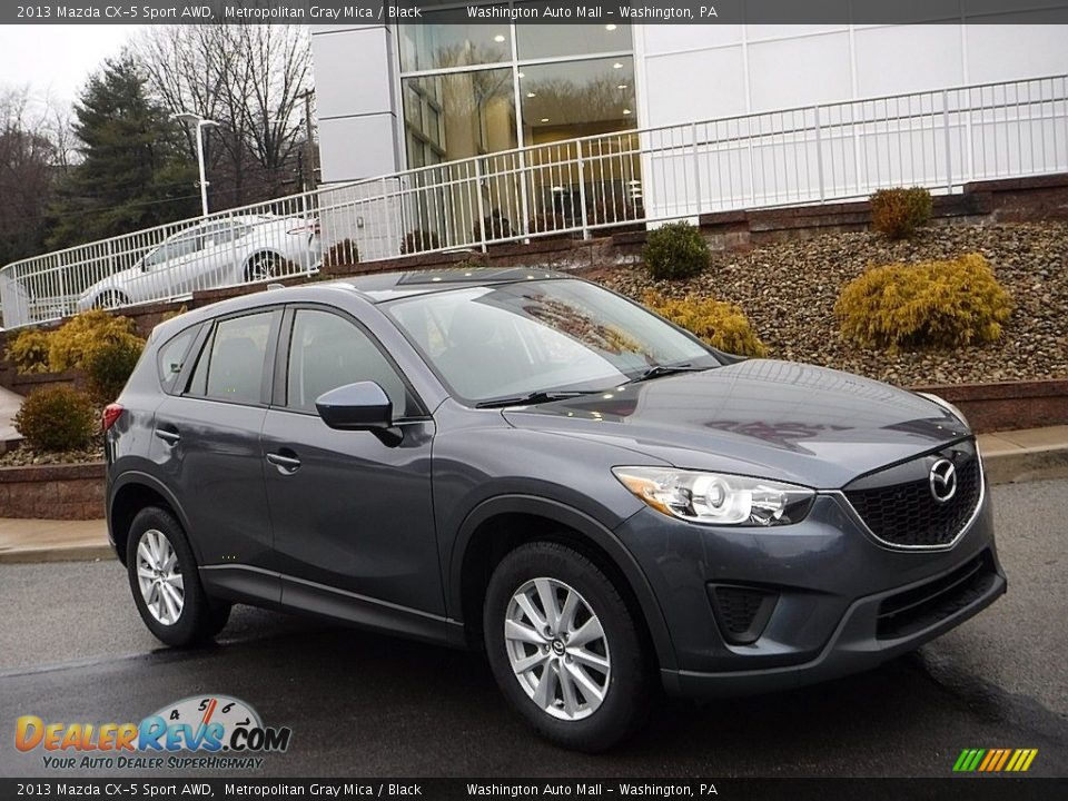 2013 Mazda CX-5 Sport AWD Metropolitan Gray Mica / Black Photo #1