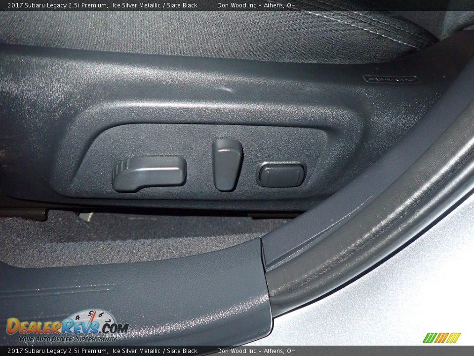 2017 Subaru Legacy 2.5i Premium Ice Silver Metallic / Slate Black Photo #23