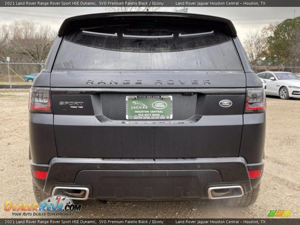 2021 Land Rover Range Rover Sport HSE Dynamic SVO Premium Palette Black / Ebony Photo #9