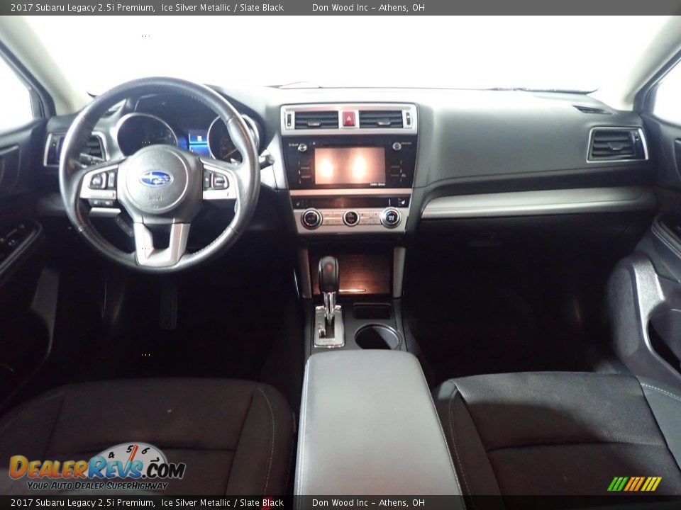 2017 Subaru Legacy 2.5i Premium Ice Silver Metallic / Slate Black Photo #24