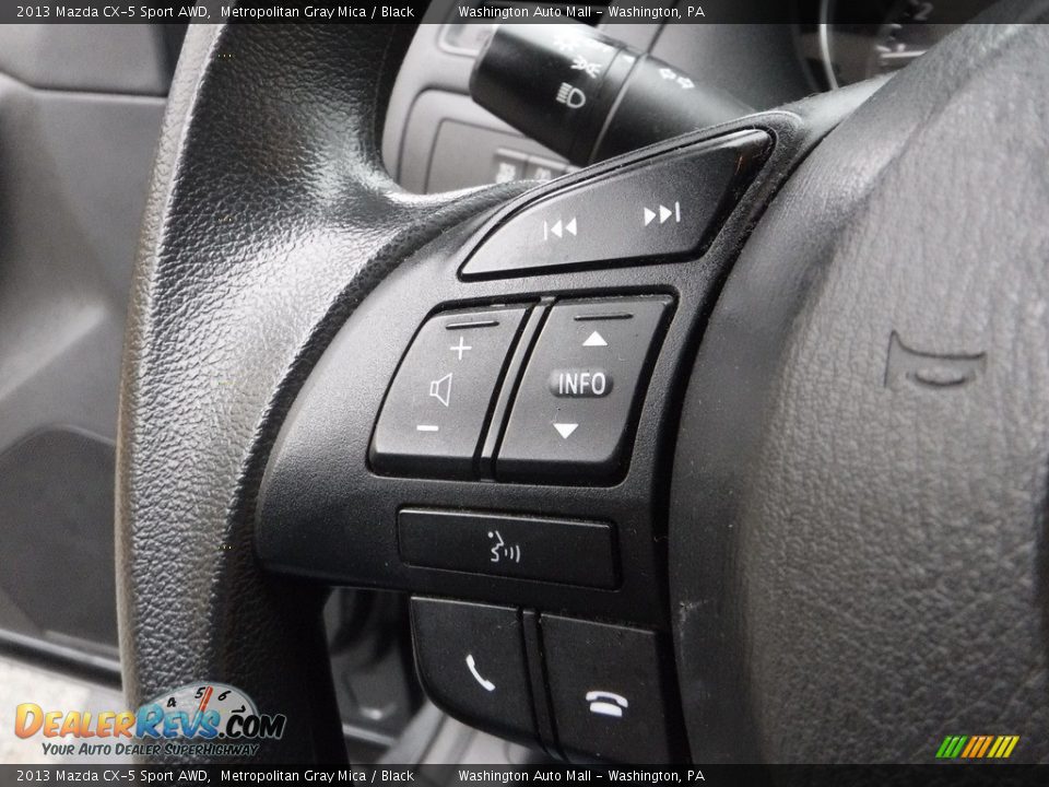 2013 Mazda CX-5 Sport AWD Metropolitan Gray Mica / Black Photo #5