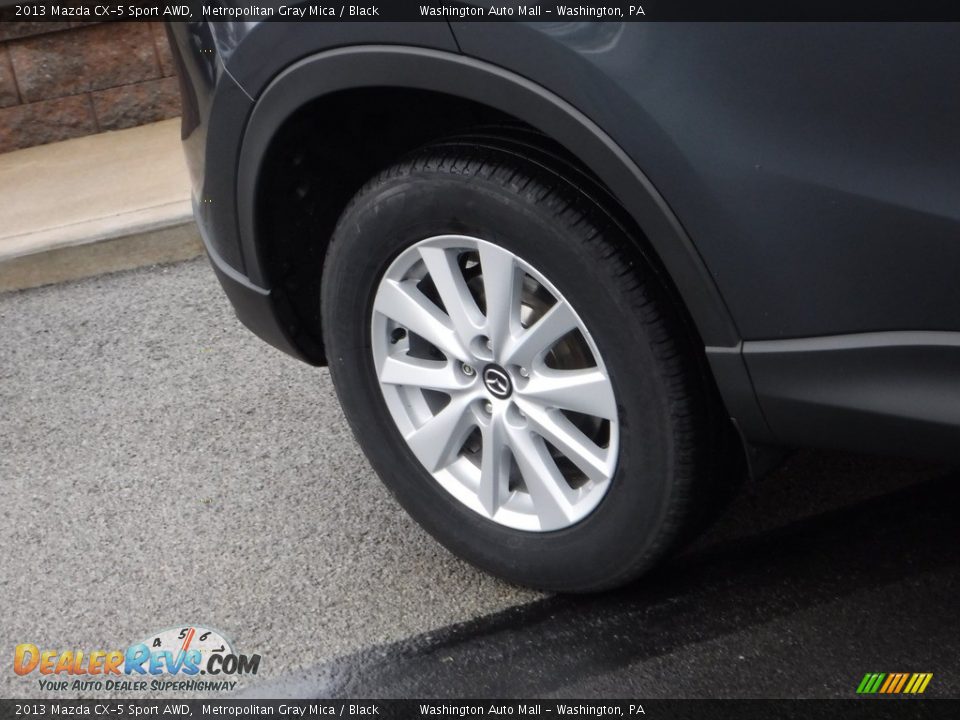 2013 Mazda CX-5 Sport AWD Metropolitan Gray Mica / Black Photo #8