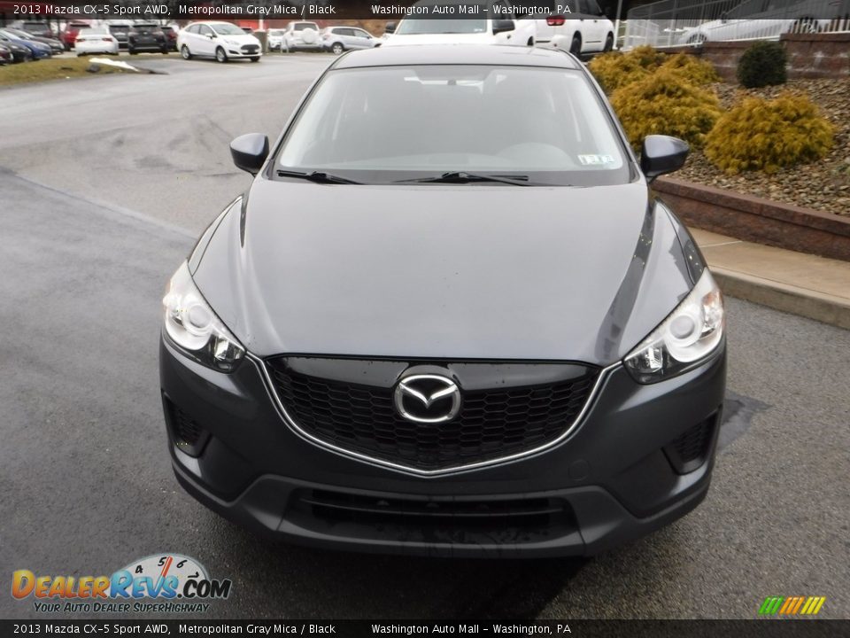 2013 Mazda CX-5 Sport AWD Metropolitan Gray Mica / Black Photo #9