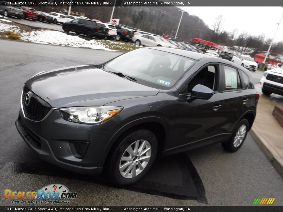 2013 Mazda CX-5 Sport AWD Metropolitan Gray Mica / Black Photo #10