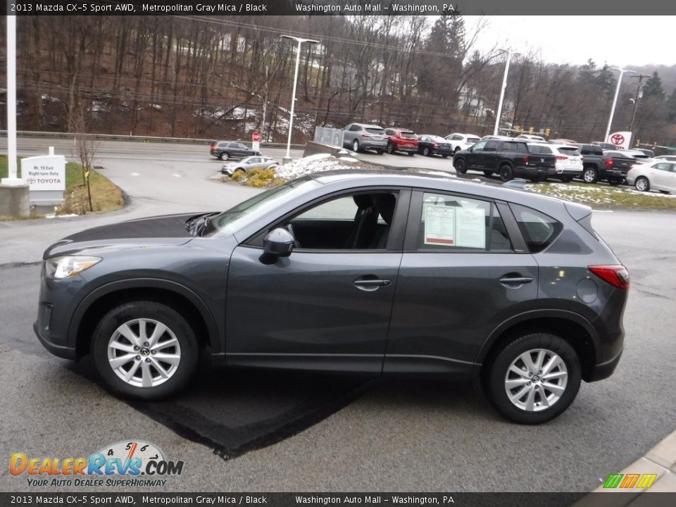 2013 Mazda CX-5 Sport AWD Metropolitan Gray Mica / Black Photo #11