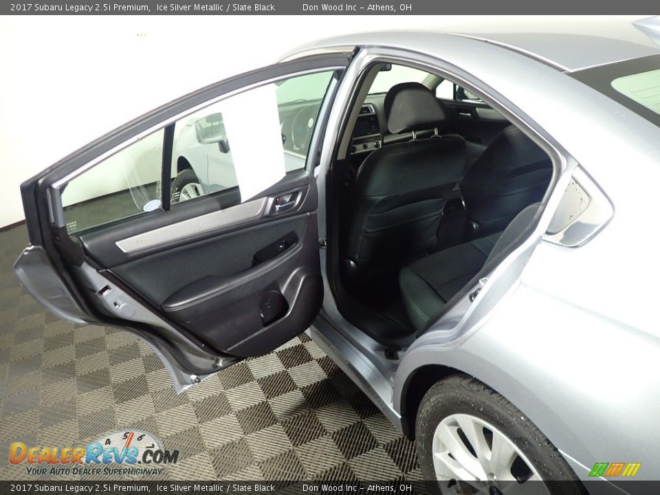 2017 Subaru Legacy 2.5i Premium Ice Silver Metallic / Slate Black Photo #35