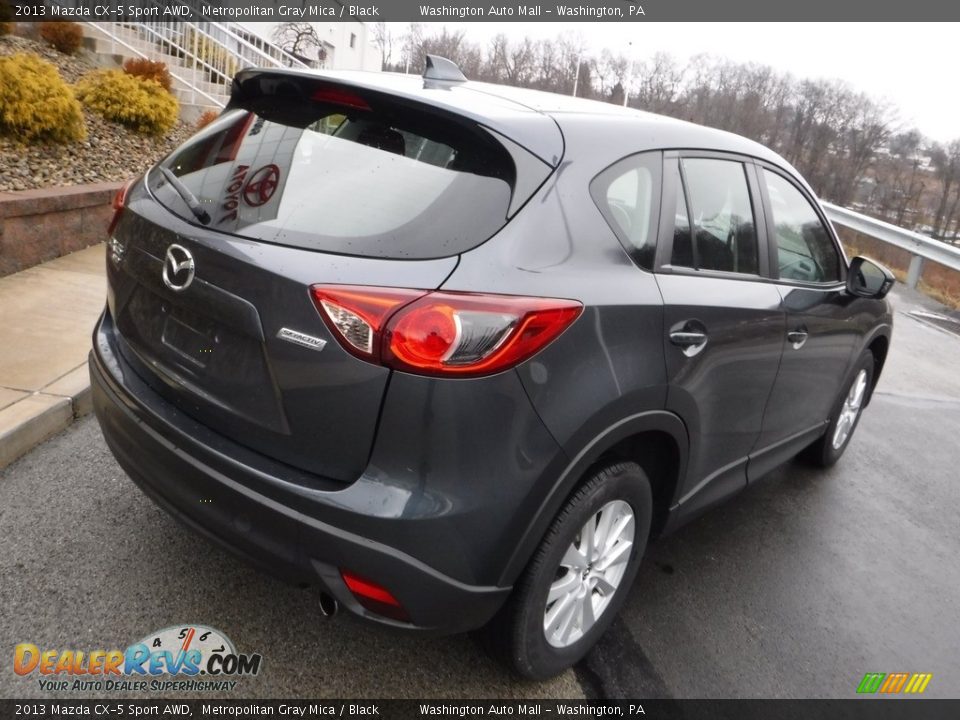 2013 Mazda CX-5 Sport AWD Metropolitan Gray Mica / Black Photo #14