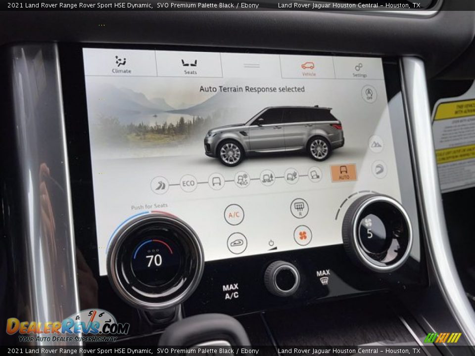 2021 Land Rover Range Rover Sport HSE Dynamic SVO Premium Palette Black / Ebony Photo #25