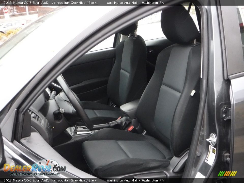 2013 Mazda CX-5 Sport AWD Metropolitan Gray Mica / Black Photo #18
