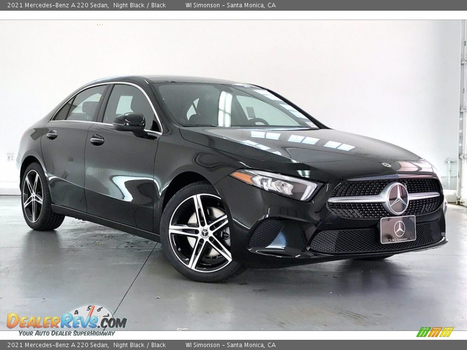 Front 3/4 View of 2021 Mercedes-Benz A 220 Sedan Photo #12