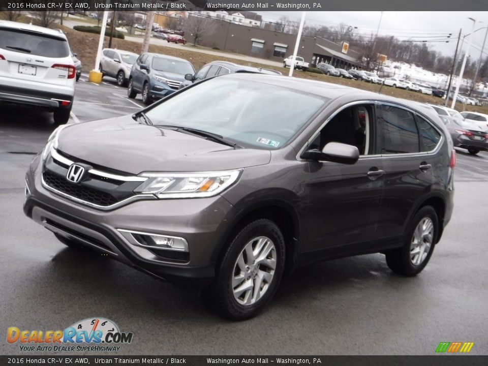 2016 Honda CR-V EX AWD Urban Titanium Metallic / Black Photo #6