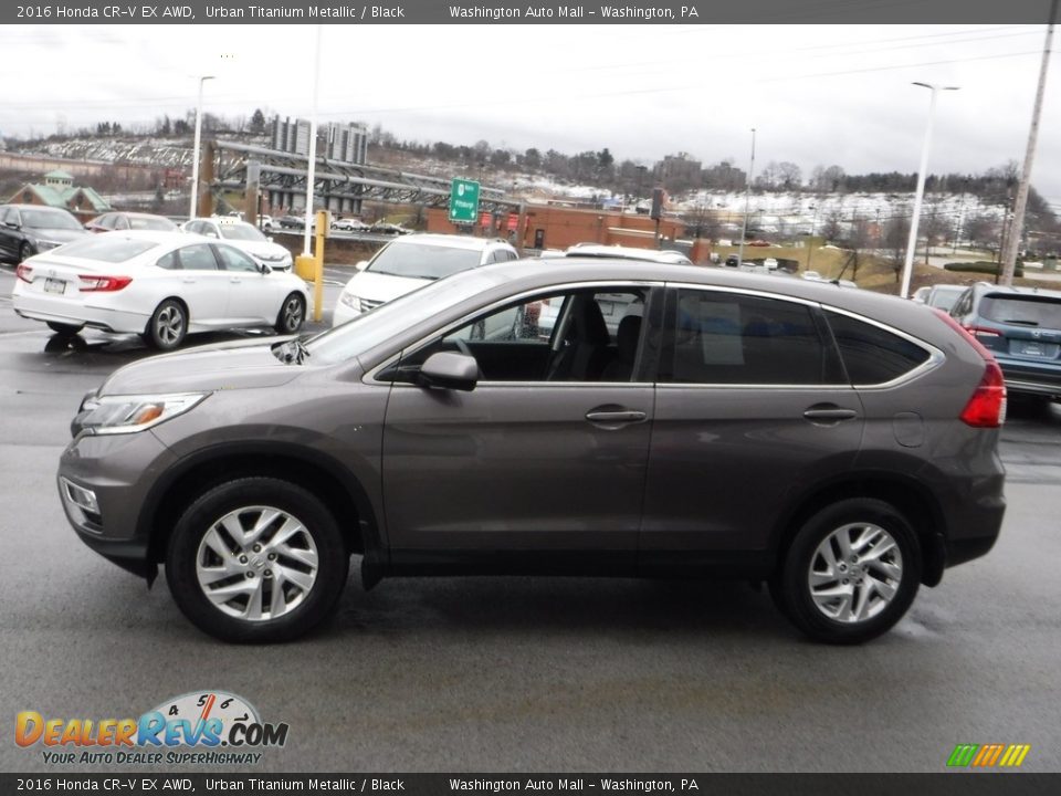 2016 Honda CR-V EX AWD Urban Titanium Metallic / Black Photo #7