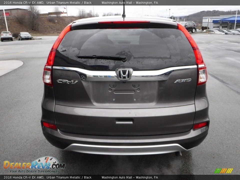 2016 Honda CR-V EX AWD Urban Titanium Metallic / Black Photo #9