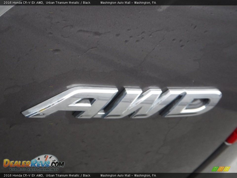 2016 Honda CR-V EX AWD Urban Titanium Metallic / Black Photo #10
