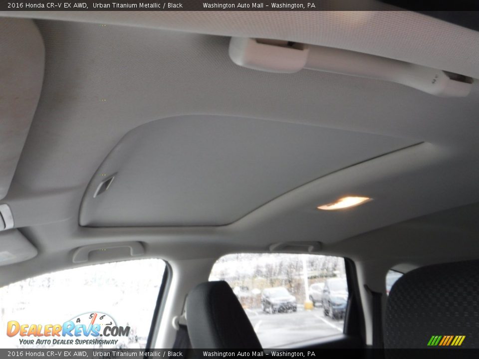 2016 Honda CR-V EX AWD Urban Titanium Metallic / Black Photo #11