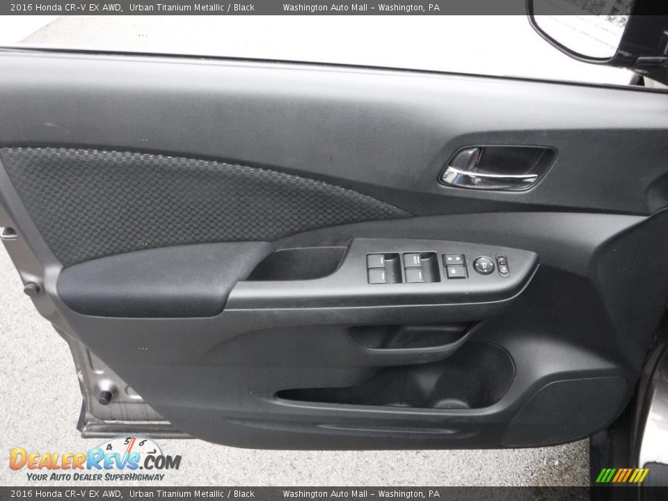 2016 Honda CR-V EX AWD Urban Titanium Metallic / Black Photo #14