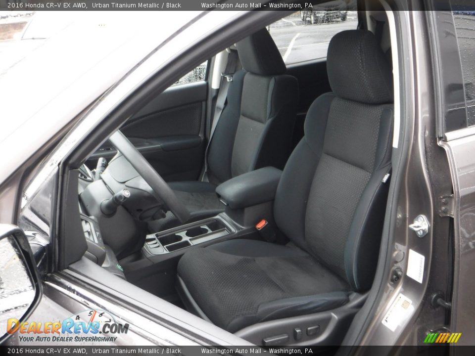 2016 Honda CR-V EX AWD Urban Titanium Metallic / Black Photo #15