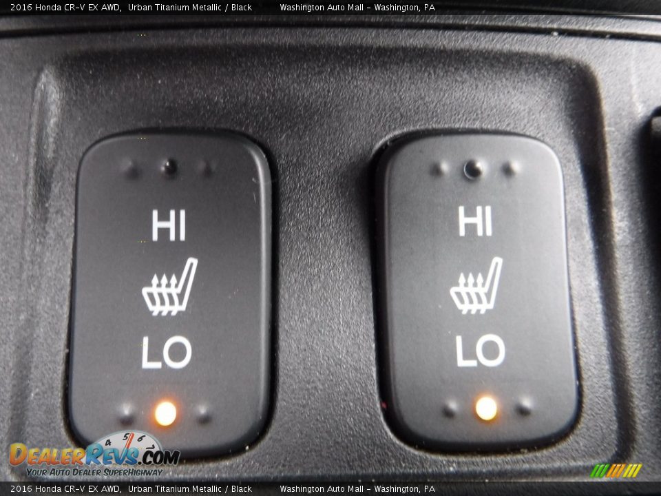 2016 Honda CR-V EX AWD Urban Titanium Metallic / Black Photo #17