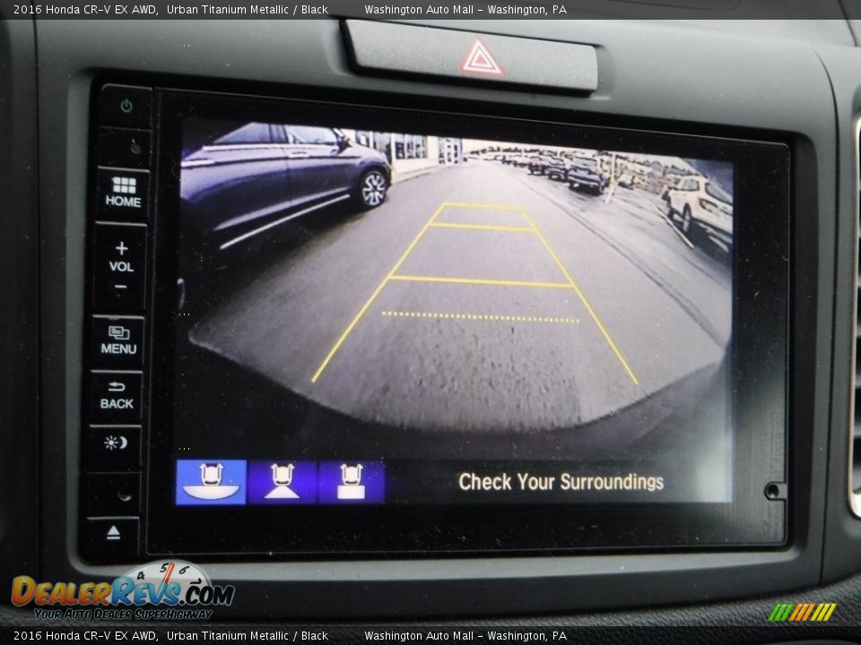 2016 Honda CR-V EX AWD Urban Titanium Metallic / Black Photo #19