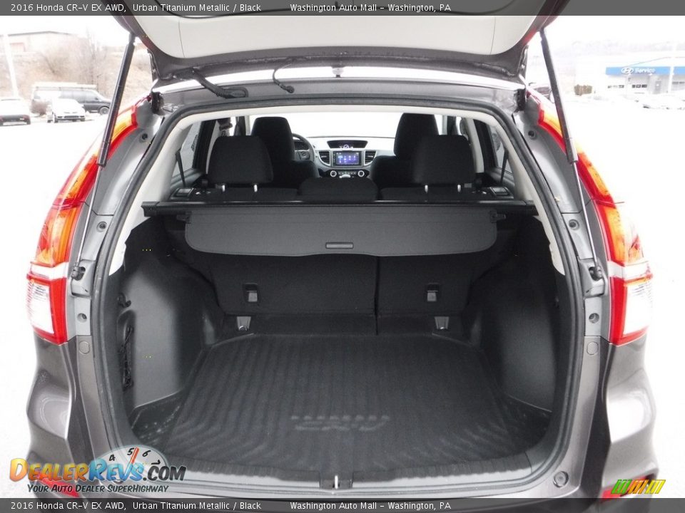 2016 Honda CR-V EX AWD Urban Titanium Metallic / Black Photo #24
