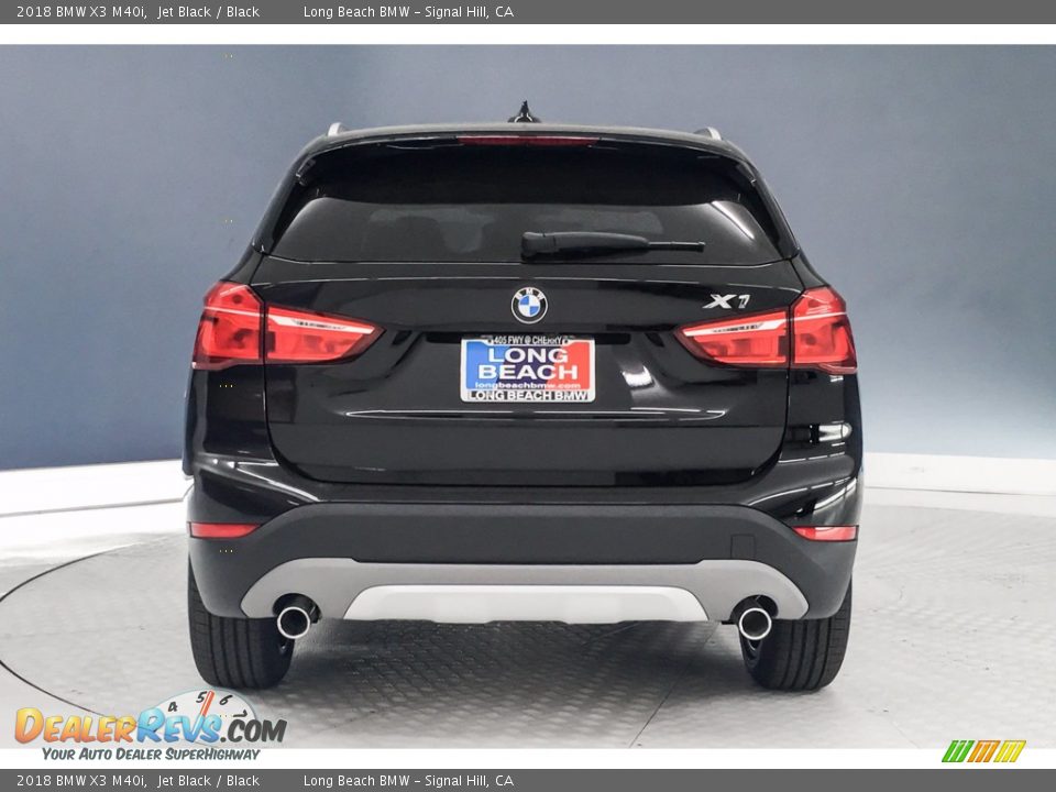 2018 BMW X3 M40i Jet Black / Black Photo #4