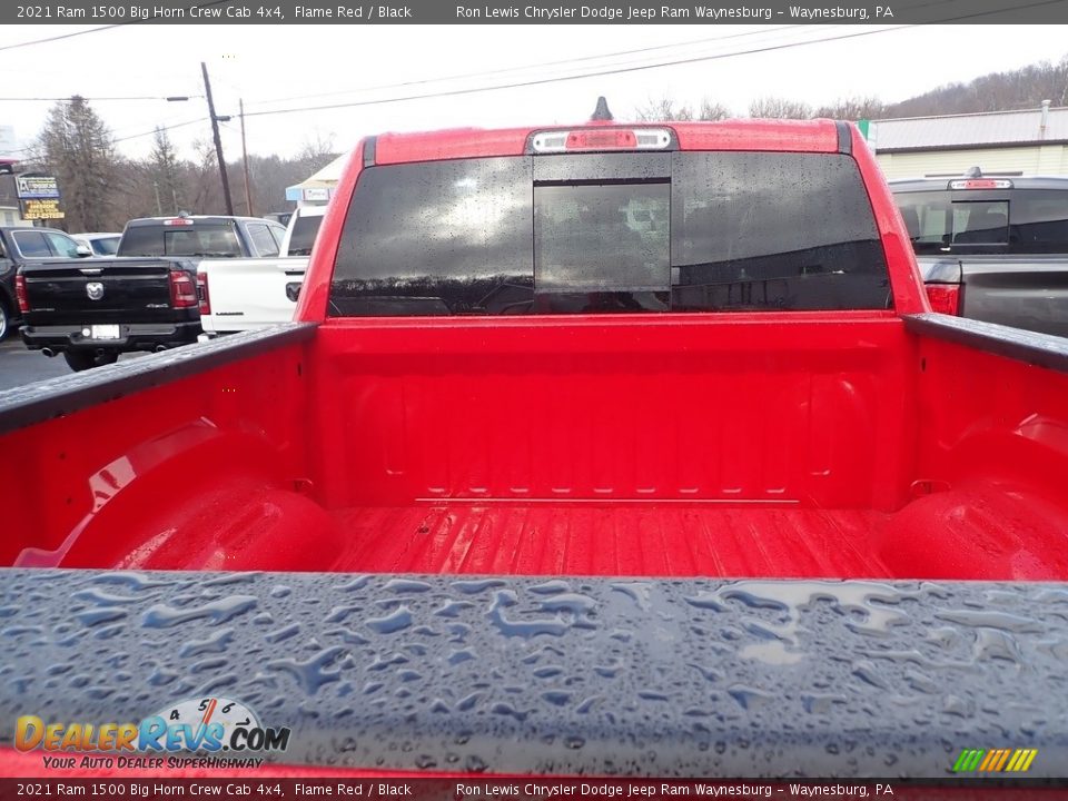 2021 Ram 1500 Big Horn Crew Cab 4x4 Flame Red / Black Photo #6