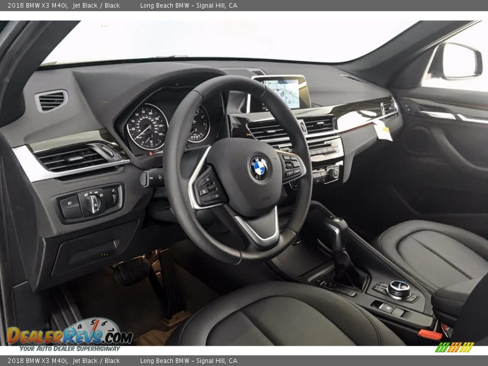 2018 BMW X3 M40i Jet Black / Black Photo #5