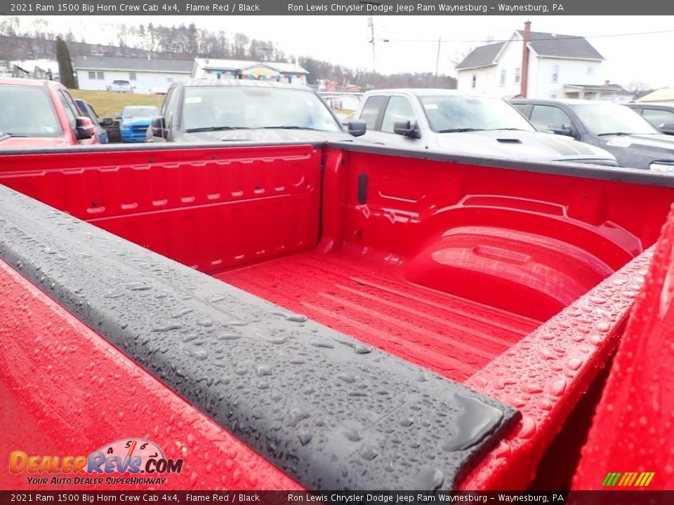 2021 Ram 1500 Big Horn Crew Cab 4x4 Flame Red / Black Photo #13