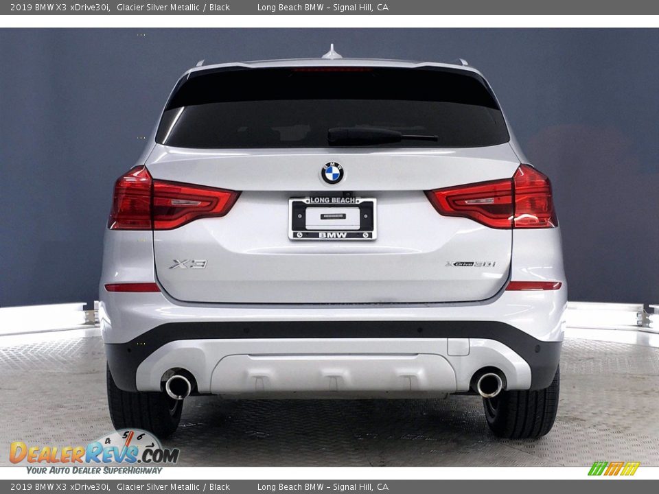 2019 BMW X3 xDrive30i Glacier Silver Metallic / Black Photo #3