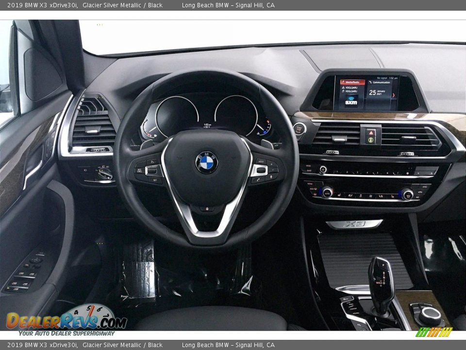 2019 BMW X3 xDrive30i Glacier Silver Metallic / Black Photo #4