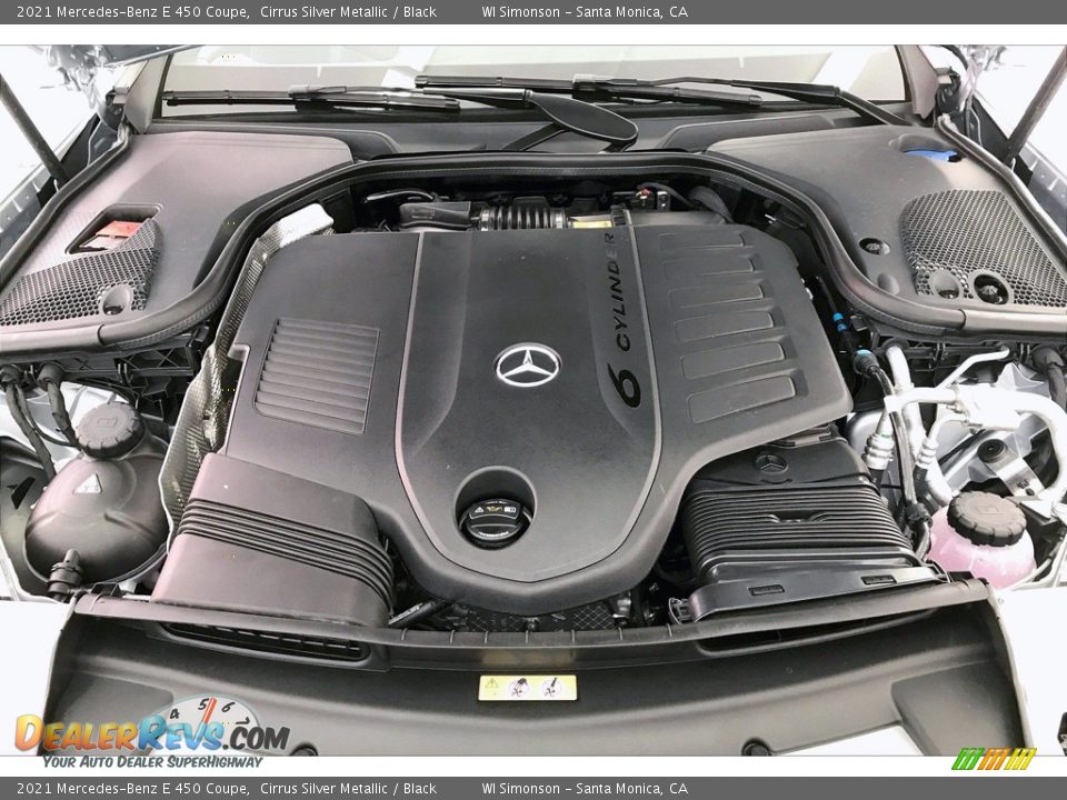 2021 Mercedes-Benz E 450 Coupe 3.0 Liter Turbocharged DOHC 24-Valve VVT Inline 6 Cylinder w/EQ Boost Engine Photo #8