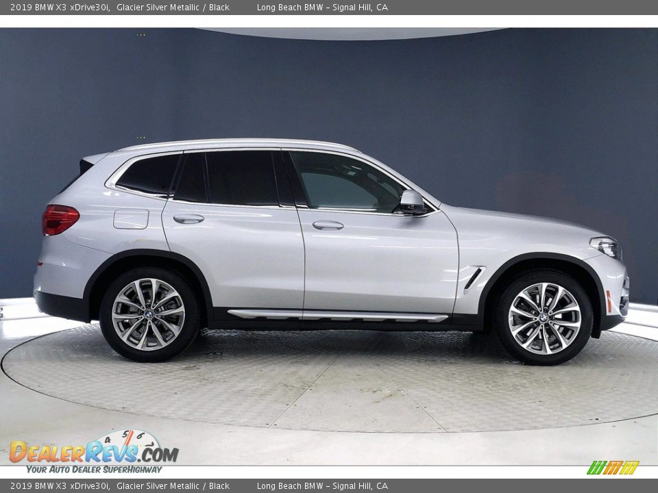 2019 BMW X3 xDrive30i Glacier Silver Metallic / Black Photo #14