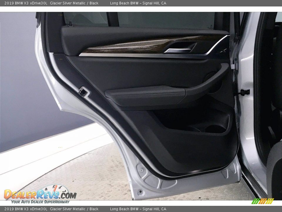 2019 BMW X3 xDrive30i Glacier Silver Metallic / Black Photo #25