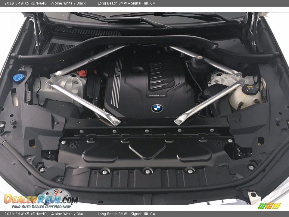 2019 BMW X5 xDrive40i Alpine White / Black Photo #9