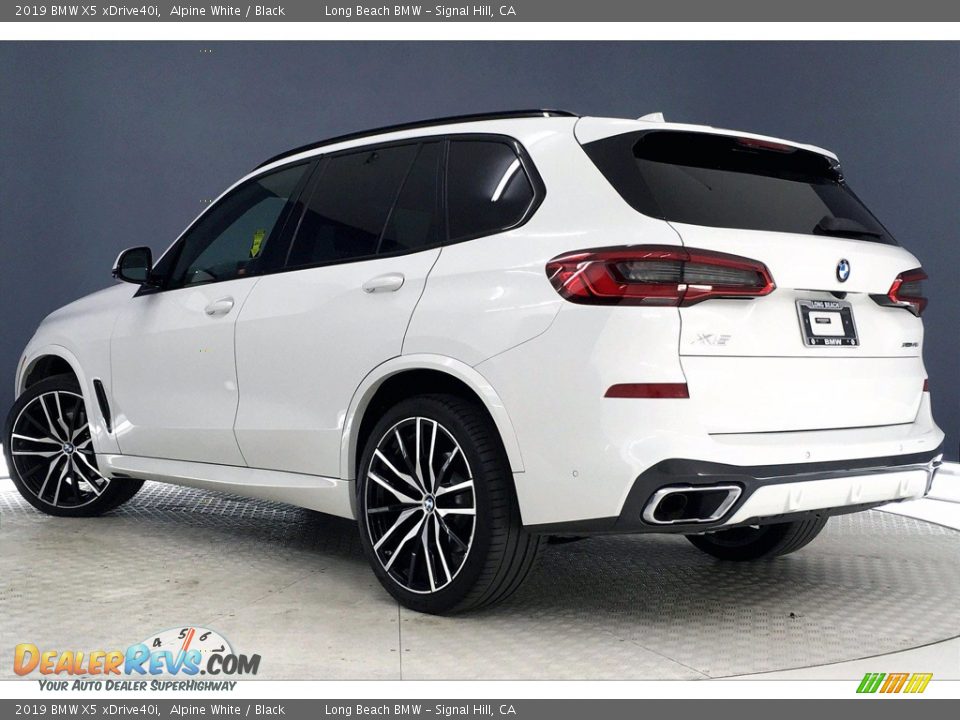 2019 BMW X5 xDrive40i Alpine White / Black Photo #10