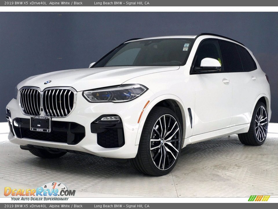 2019 BMW X5 xDrive40i Alpine White / Black Photo #12