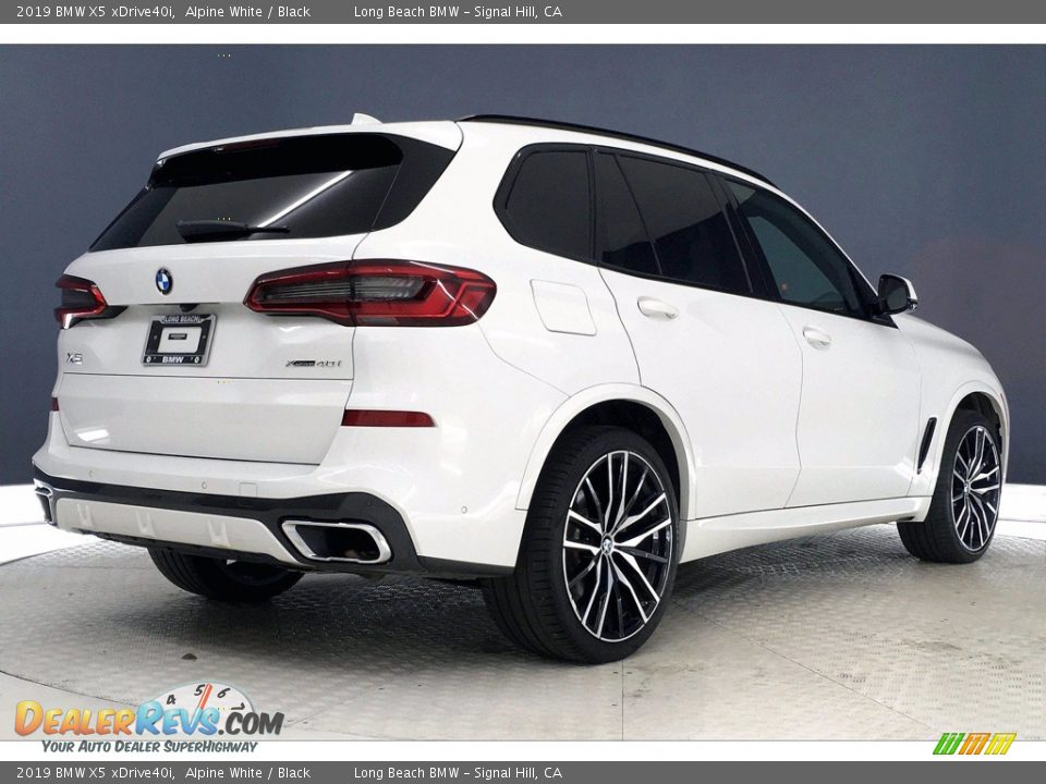 2019 BMW X5 xDrive40i Alpine White / Black Photo #13