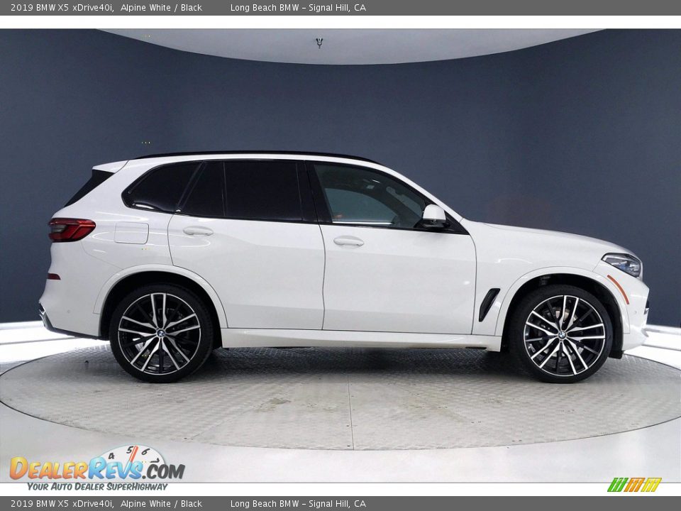 2019 BMW X5 xDrive40i Alpine White / Black Photo #14