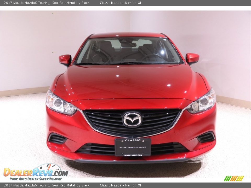 2017 Mazda Mazda6 Touring Soul Red Metallic / Black Photo #2