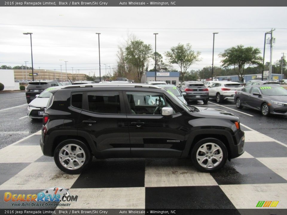 2016 Jeep Renegade Limited Black / Bark Brown/Ski Grey Photo #3