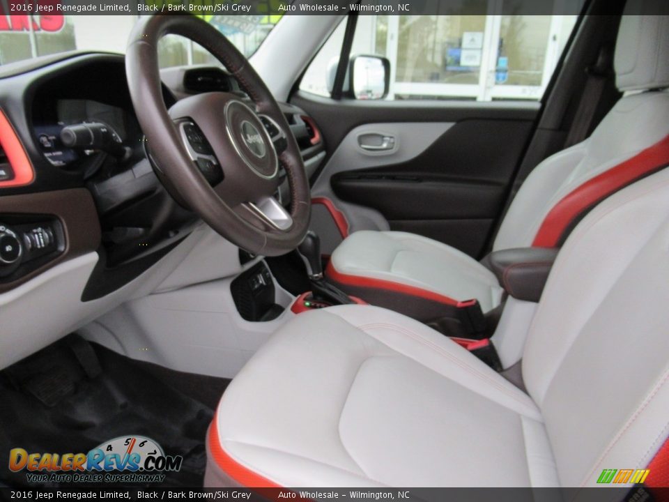 2016 Jeep Renegade Limited Black / Bark Brown/Ski Grey Photo #10