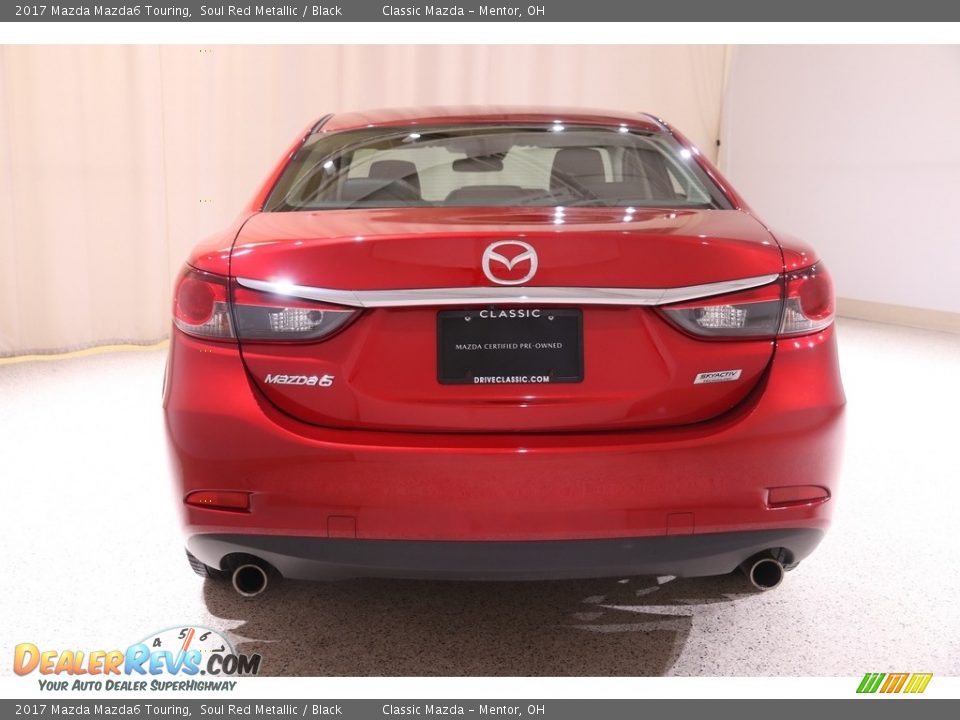 2017 Mazda Mazda6 Touring Soul Red Metallic / Black Photo #22