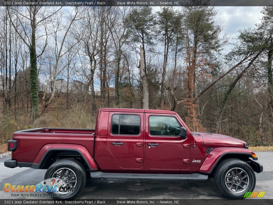 Snazzberry Pearl 2021 Jeep Gladiator Overland 4x4 Photo #5