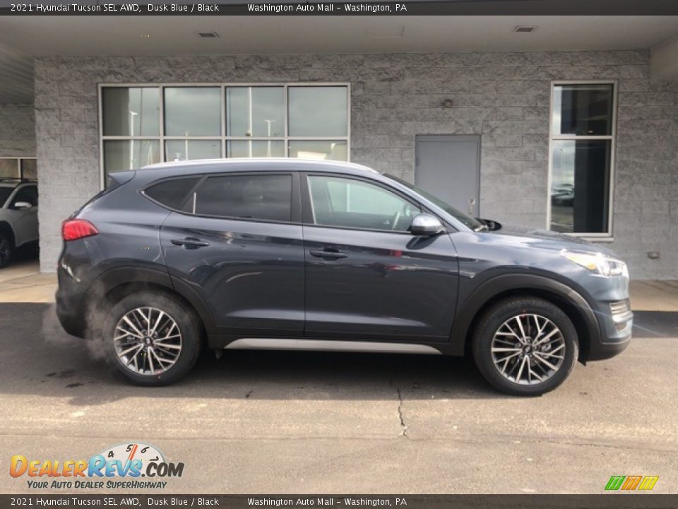 2021 Hyundai Tucson SEL AWD Dusk Blue / Black Photo #2