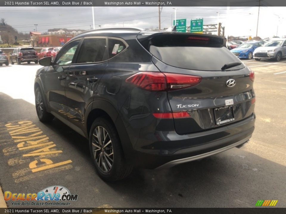 2021 Hyundai Tucson SEL AWD Dusk Blue / Black Photo #3